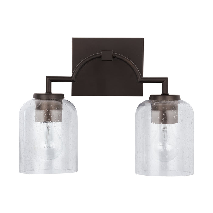 Capital Lighting 139321BZ-500 Carter Two Light Vanity, Bronze Main Image.jpg