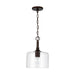 Capital Lighting 339311BZ Carter One Light Pendant, Bronze Main Image.jpg