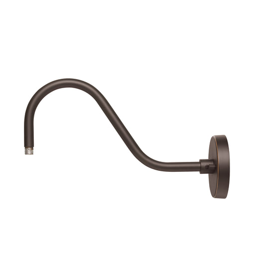 Capital Lighting 936304OZ RLM Gooseneck Arm with Wall Mount Bracket, Oiled Bronze Main Image.jpg