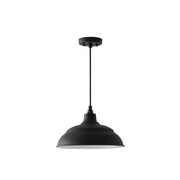 Capital Lighting 936311BK RLM Shade & Cord Canopy, Black Main Image.jpg