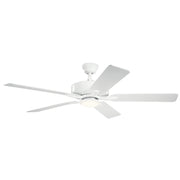 Kichler 330019MWH 52"Ceiling Fan, Matte White