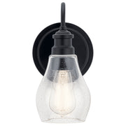 Kichler 45390BK One Light Wall Sconce, Black (2)