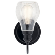 Kichler 45390BK One Light Wall Sconce, Black (3)