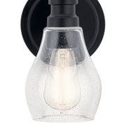 Kichler 45390BK One Light Wall Sconce, Black (4)