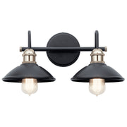 Kichler 45944BK Two Light Bath, Black (2)