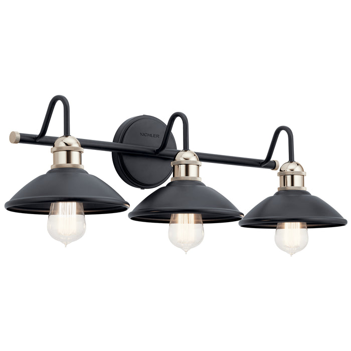 Kichler 45945BK Clyde Three Light Bath, Black Main Image.jpg