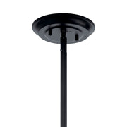 Kichler 52096BK One Light Pendant/Semi Flush, Black (4)