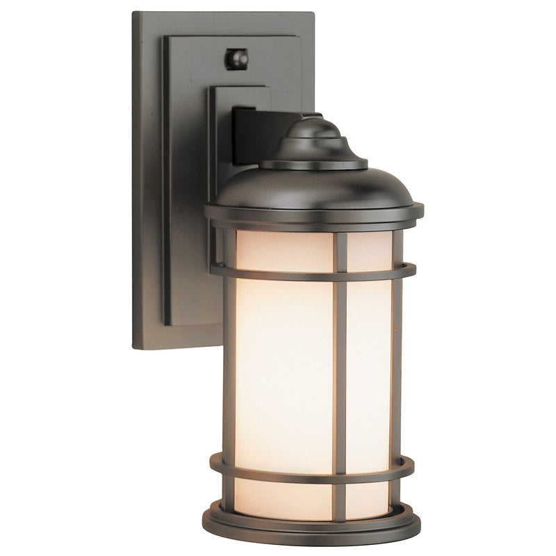 Generation Lighting OL2200BB Lighthouse One Light Outdoor Wall Lantern, Burnished Bronze Main Image.jpg