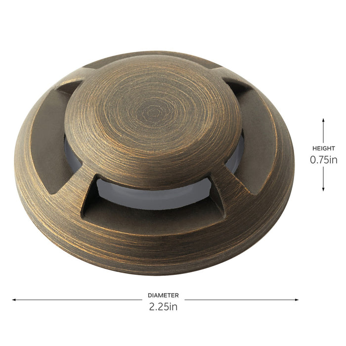 Kichler 16145CBR Mini All-Purpose 4Way Top Acc, Centennial Brass (3)