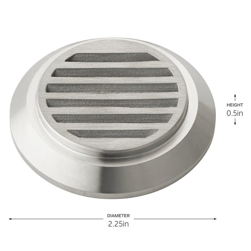 Kichler 16146SS Mini All-Purpose Louver, Stainless Steel (3)