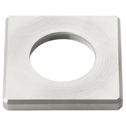 Kichler 16147SS Mini All-Purpose Square Accessory, Stainless Steel