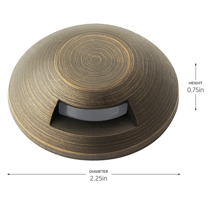 Kichler 16148CBR Mini All-Purpose 1Way Top Acc, Centennial Brass (3)