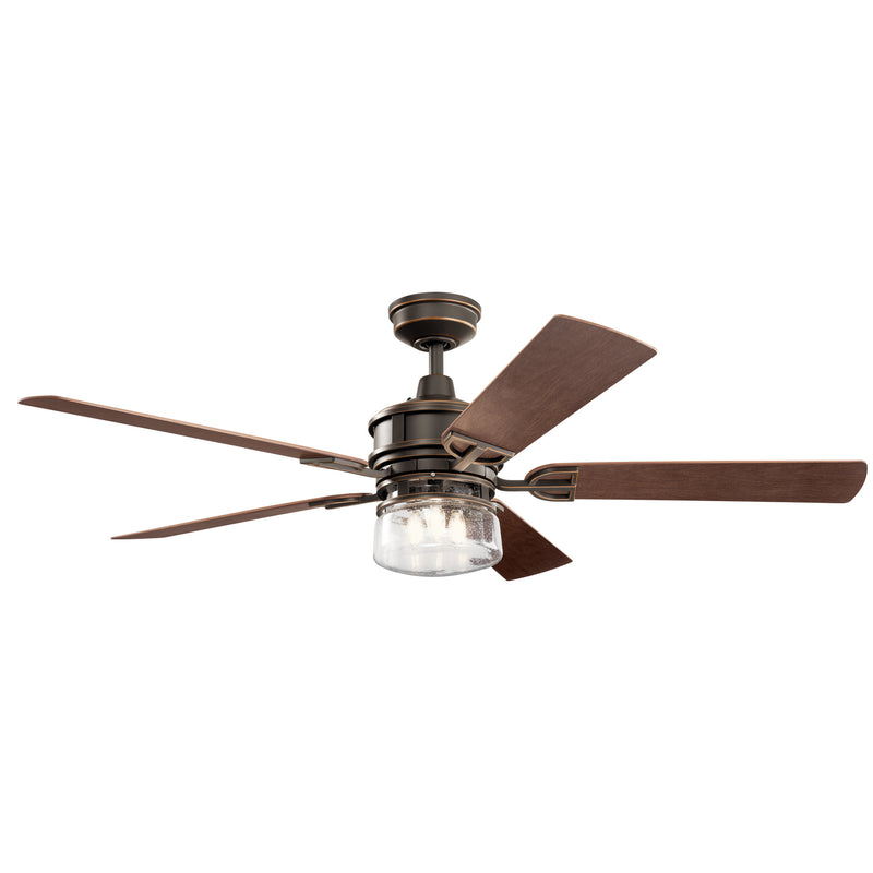 Kichler 310240OZ 60"Ceiling Fan, Olde Bronze