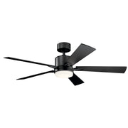 Kichler 330000SBK 52"Ceiling Fan, Satin Black