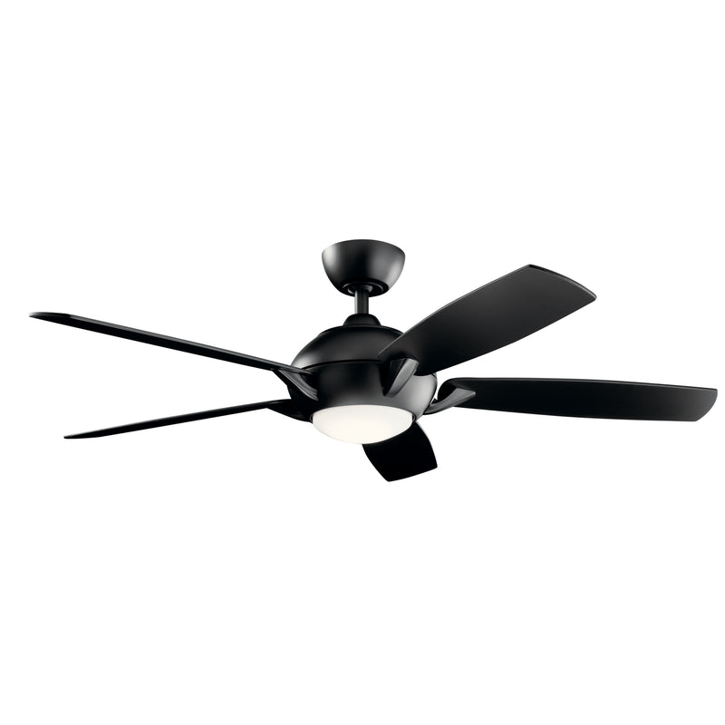 Kichler 330001SBK 54"Ceiling Fan, Satin Black