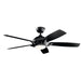 Kichler 330001SBK Geno 54" Ceiling Fan, Satin Black Main Image.jpg