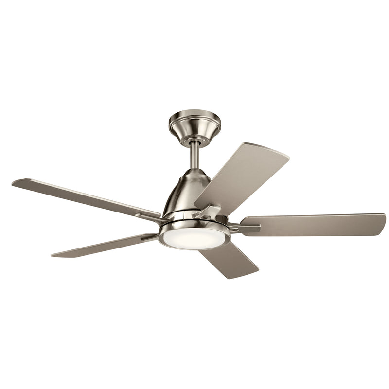 Kichler 330090BSS 44"Ceiling Fan, Brushed Stainless Steel