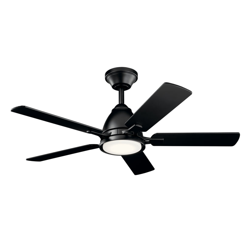 Kichler 330090SBK 44"Ceiling Fan, Satin Black