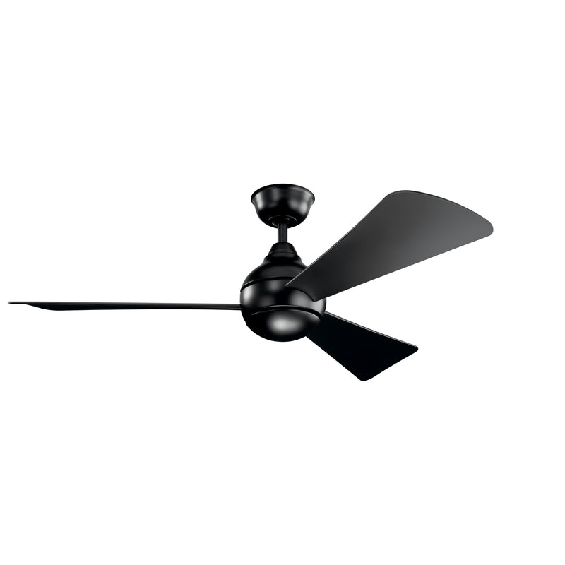 Kichler 330152SBK 54"Ceiling Fan, Satin Black