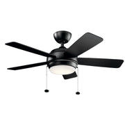 Kichler 330171SBK 42"Ceiling Fan, Satin Black