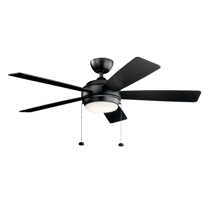 Kichler 330174SBK 52"Ceiling Fan, Satin Black