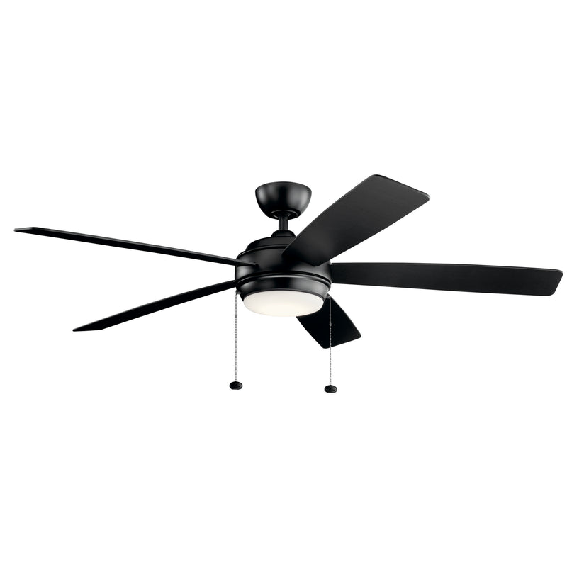 Kichler 330180SBK 60"Ceiling Fan, Satin Black
