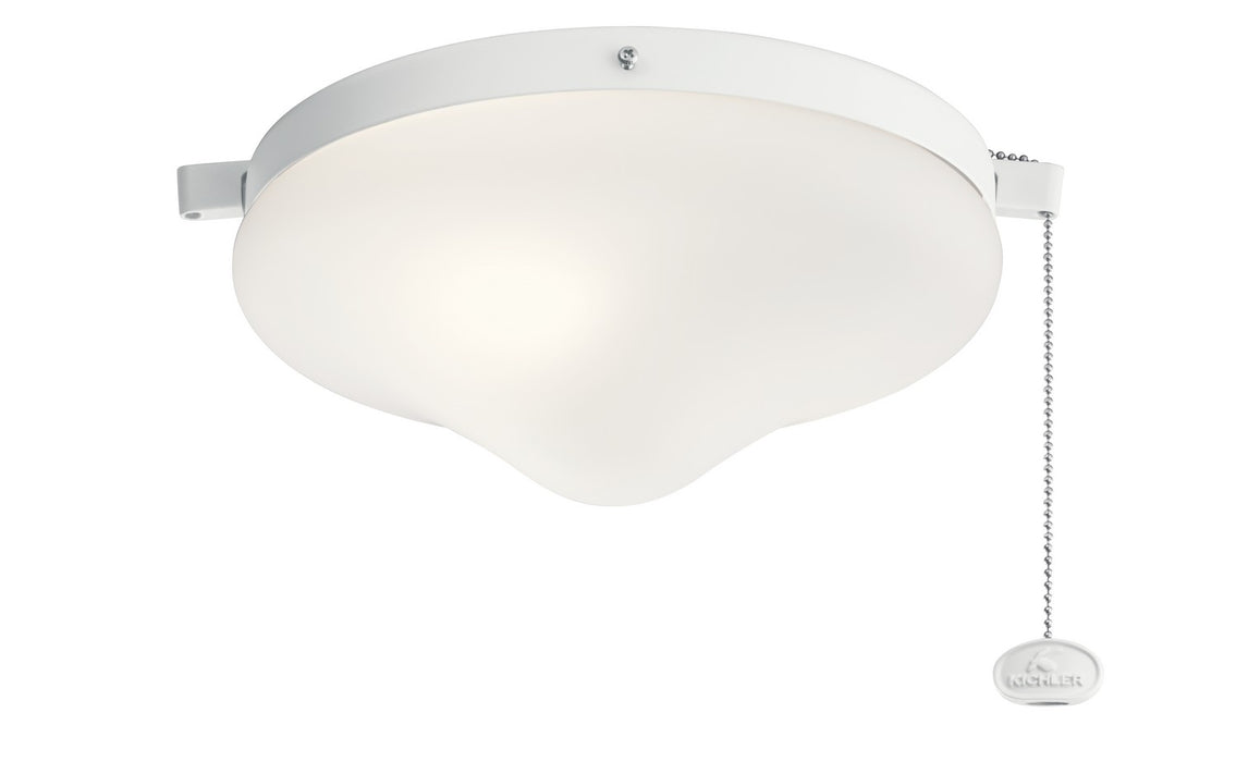 Kichler 380010MWH LED Fan Light Kit, Matte White (2)