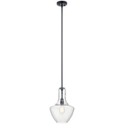 Kichler 42141BK One Light Pendant, Black