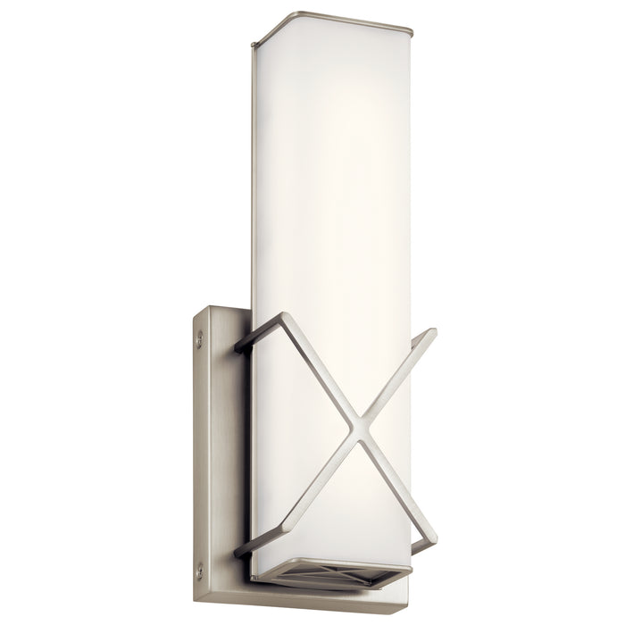 Kichler 45656NILED LED Wall Sconce, Brushed Nickel