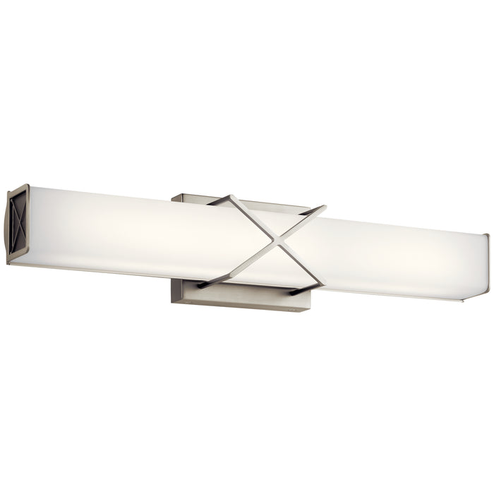 Kichler 45657NILED LED Linear Bath, Brushed Nickel