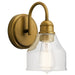 Kichler 45971NBR Avery One Light Wall Sconce, Natural Brass Main Image.jpg