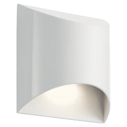 Kichler 49278WHLED LED Outdoor Wall Mount, White