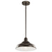 Kichler 49992OZ Pier One Light Outdoor Pendant/Semi Flush Mount, Olde Bronze Main Image.jpg