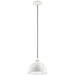 Kichler 52152WH Zailey One Light Pendant, White Main Image.jpg