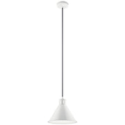 Kichler 52176WH One Light Pendant, White