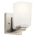 Kichler 55015NI Roehm One Light Wall Sconce, Brushed Nickel Main Image.jpg