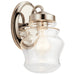 Kichler 55037PN Janiel One Light Wall Sconce, Polished Nickel Main Image.jpg