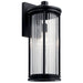 Kichler 59024BK Barras One Light Outdoor Wall Mount, Black Main Image.jpg