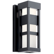 Kichler 59035BKLED LED Outdoor Wall Mount, Black