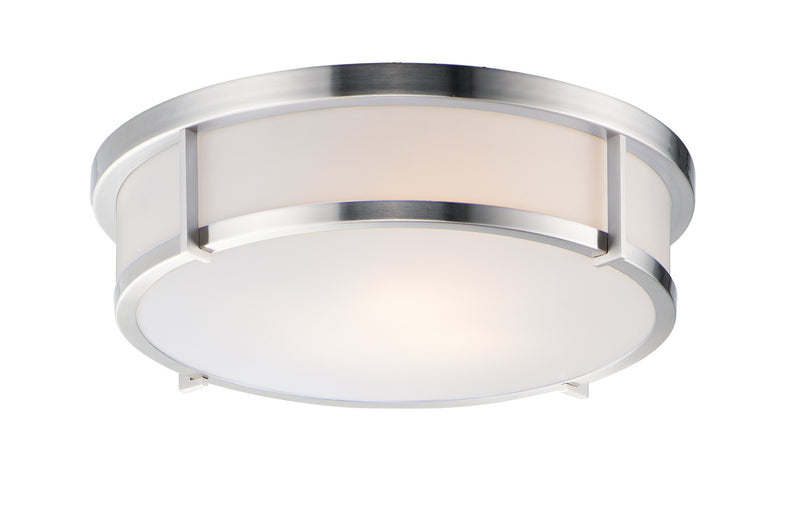 Maxim 10270WTSN Rogue E26 Three Light Flush Mount, Satin Nickel Main Image.jpg