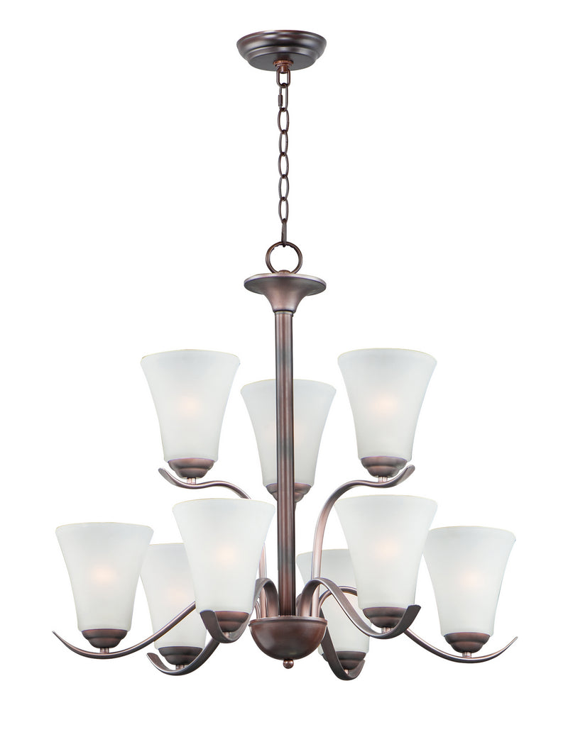 Maxim 12076FTOI Vital Nine Light Chandelier, Oil Rubbed Bronze Main Image.jpg
