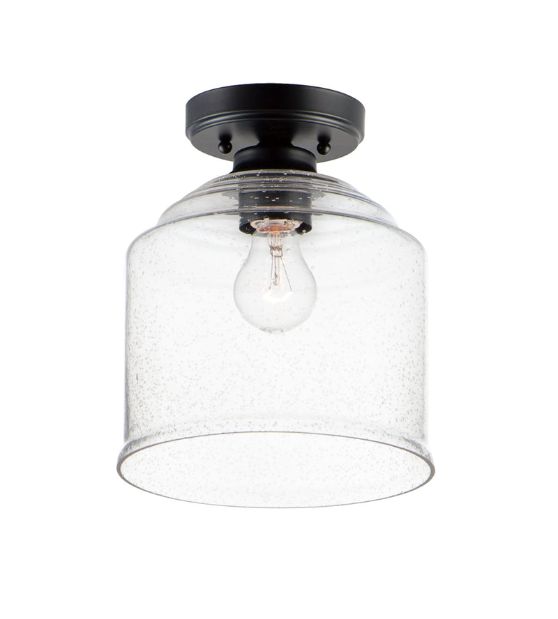 Maxim 12270CDBK Acadia One Light Semi-Flush Mount, Black Main Image.jpg