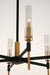 Maxim 16128CLBKAB Flambeau LED Chandelier, Black / Antique Brass Alternate Image.jpg