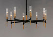 Maxim 16128CLBKAB Flambeau LED Chandelier, Black / Antique Brass Alternate Image 2.jpg