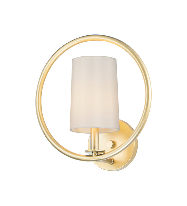 Maxim 25291OFNAB Meridian One Light Semi-Flush Mount, Natural Aged Brass Main Image.jpg