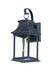 Maxim 30022CLBK Vicksburg One Light Outdoor Wall Lantern, Black Main Image.jpg