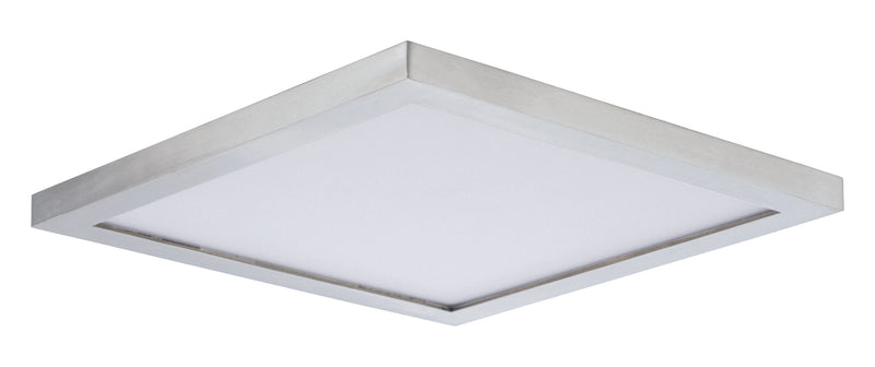 Maxim 57697WTSN Chip LED Flush Mount, Satin Nickel Main Image.jpg