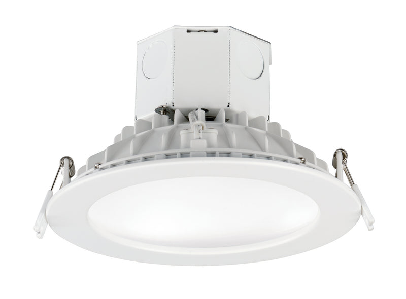 Maxim 57797WTWT Cove LED Recessed Downlight, White Main Image.jpg