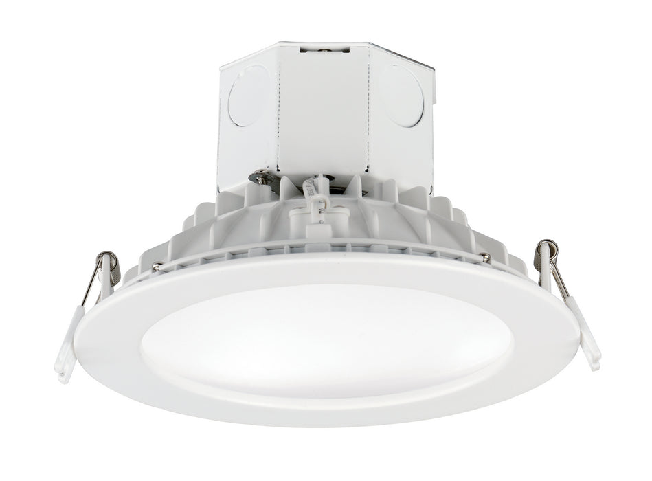 Maxim 57798WTWT Cove LED Recessed Downlight, White Main Image.jpg