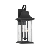 Savoy House 5-452-BK Three Light Outdoor Wall Sconce, Matte Black
